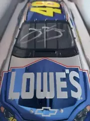 2005 Jimmie Johnson Monte Carlo Car Club Color Chrome Autographed