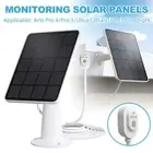 1-10X Solar Panel Charger for Eufy Arlo Ultra/Ultra2/Pro 3/Pro 4 Security Camera