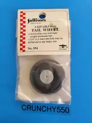 Sullivan Tail Wheel 1-1/2" Solid Rubber Aluminum Hub No. 354 Airplane Vintage RC