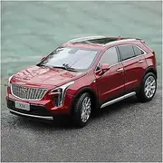 Die Casting 1:18 for Cadillac XT4 2022 SUV Simulation Alloy Car Model Collectible Fully Open Door Miniature Vehicle Model Decoration Presents Ornaments
