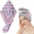 Fast Dry Microfibre Hair Towel, MH MOIHSING Hair Towel Wrap for Women Microfi...