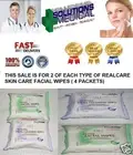 Facial Cleansing Skin Care Wipes & Age Resisting Wipes X4 Pkts 25/pkt