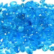55.40Ct (5x3) Revising Best Color Neon Blue Apatite Loose Gemstone.