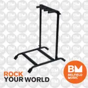 Gator Frameworks RI-GTR-RACK3 Rok-It Collapsible Guitar Rack Stand Holds 3