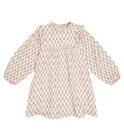 [The New Society] The New Society Naina floral cotton dress Y 8 beige