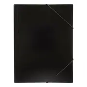 Marbig A4 Document Wallet (Black)