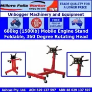 Millers Falls TWM Folding Engine Stand 680kg (1500lb) 360 Degree Rotating Head