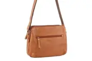 Milleni Women's Nappa Leather Shoulder Crossbody Bag 28x22cm