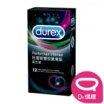 【DR. 情趣】杜蕾斯-雙悅愛潮裝保險套12入/盒