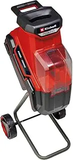 Einhell Power X-Change Cordless Garden Shredder - 3 Reversible Steel Blades, 25mm Branch Capacity, Large 55L Collection Sack - REDAXXO 36/25 Battery Powered Mulcher for Leaves and Branches