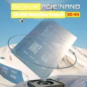 3D BGA Reballing Stencil iPad Mini Air iPhone XR XS X 8 7 6S 6 5 4 3 2 NAND PCIE