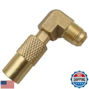 MENSI Propane Elbow Adapter with 3/8" Male Flare Connect Propane Extension Ho