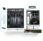 EVO Wireless Bluetooth Earbuds w/Mic - White Includes zippered case, extra pads