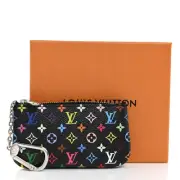 Louis Vuitton Murakami Key Pouch LV X TM Multicolor Black Cles Pochette 2025