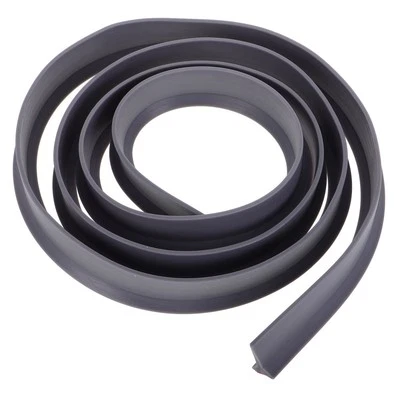 Bending Water Barrier Glass Shower Door Seal Strip Bathtub Floor Trim