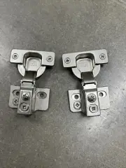 1 Pair HDS 1/2 Overlay Self Closing Concealed Hinge for Framed Cabinets 804404