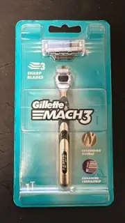 Gillette Mach 3, Razor Handle + One Blade Refill