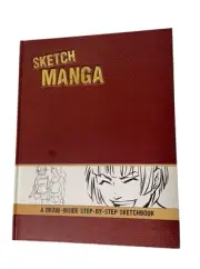 Sketch Manga Book (A Draw Inside Step By Step Sketch Book) Brand New