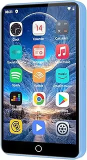 MP3 Player Bluetooth with Spotify, ZAQE 4.0" IPS MP3 Player with Bluetooth and WiFi, Audible,Browser(Removable),Amazon Music, MP4 Music Player Up to 1TB
