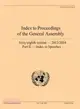 Index to Proceedings of the General Assembly 2013/2014 ― Index to Speeches