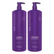 Natural Look SILVER SCREEN Ice Blonde Shampoo 1L & Conditioner 1L (DUO PACK)