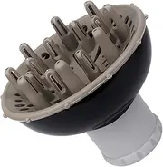 DECORNIJIA Hair Dryer Diffuser Attachment Curly Hair Styling Nozzle Even Air Distribution for Bouncy Waves