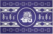 FANMATS 31092 Tennessee State Tigers Holiday Sweater Starter Mat Accent Rug - 19in. x 30in.