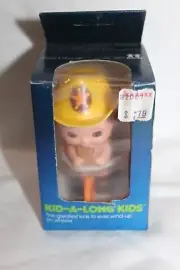 Vintage NEW 1977 Kid-A-Long Kids WIND-UP Tots Baby Kid Walks Tomy B