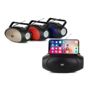 Portable Wireless Bluetooth 5.0 Speaker USB Rechargeable Stereo Outdoor Radio USB TF AUX