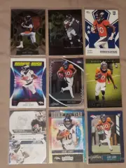 Jerry Jeudy Rc Lot (9) Cards All Rookies Select Illusions Cleveland Browns