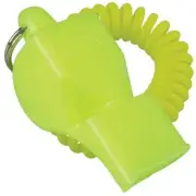 Fox 40 Classic Safety Neon Green Whistle with Coil