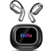 AI Language Translation Earbuds OWS LCD Touchscreen Real-Time Translator for ...
