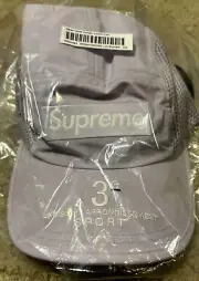 NWT Supreme Mesh Side Panel Camp Cap Hat SS24 Lavender Purple FREE SHIPPING!