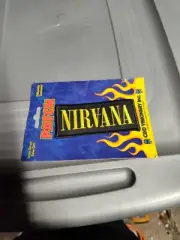 Nirvana letter Embroidered Iron on or sew on Patch
