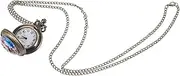 [BESTYASH] 1 Pc Pocket Watch Who Pocket Watch Vintage Chain Classic Stopper Chain Fob Golden Zinc Alloy