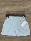 NEW Fleece Factory Toddler 6 Sweatshorts - Light Blue
