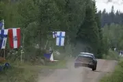 WRC Neste Oils Rally Finland 2006 Sebastien Loeb Citroen action Old Photo 2