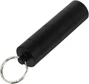 Beaupretty 1Pc Portable Keychain Multi Grid Medicine Storage Bottle for Outdoor Use Lightweight Aluminum Alloy Pill Holder with Sealing Lid for Travel and Adventures