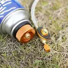 Camping Stove Butane Gas Adapter Metal Convert Fuel For Long υ} щт [] [` ✨τ яν