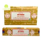 Satya Nag Champa Myrrh Incense Sticks Home Meditation 12 Pack Bulk