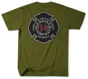 Unofficial Charlotte Fire Department Station 14 Shirt