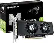 maxsun GeForce RTX 3050 6G Graphics Cards GDDR6 Video Graphics Card GPU for Gaming PC, PCI Express 4.0, HDMI 2.1, DisplayPort 1.4a, DVI, ITX Design (RTX 3050 Low Profile)