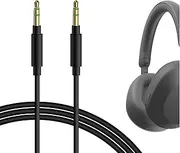 Geekria Audio Cable Compatible with Sony WH-1000XM6 WH-1000XM5 WH-1000XM4 WH-XB920N WH-XB910N WH-CH720N ULT Wear Headphones Cable, 1/8" (3.5mm) to 3.5mm Replacement Stereo Cord (4 ft/1.2 m)