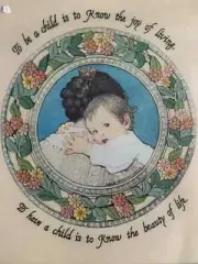 VTG NEW 1986 Dimensions To Be A Child Crewel Embroidery Kit Jessie Wilcox Smith
