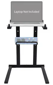 Rockville Folding Laptop+Recording Interface Stand For Presonus AUDIOBOX USB 96