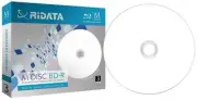 RiDATA M-DISC BLU RAY BD-R PRINTABLE 25 GB PERMANENT DATA STORAGE 3 DISC-PK