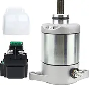 Starter And Relay Compatible With Suzuki 02-07 Eiger 400 Auto LT-A400 2WD/4WD ATV,Eiger 400 2WD/4WD LT-F400 2002-2007 31100-38F00 18809 1884