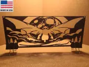 3.5"x9" Wall/Desk Art - Mothman - DESIGNED & MADE IN USA - PETG