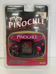 Radica Electronic Pinochle Handheld Game 3667 CS7BA New Sealed. Free Shipping!
