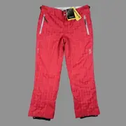 Mountain Hardwear Snow Ski Pants Womens XL Red Plaid Conduit NEW WITH TAGS $185